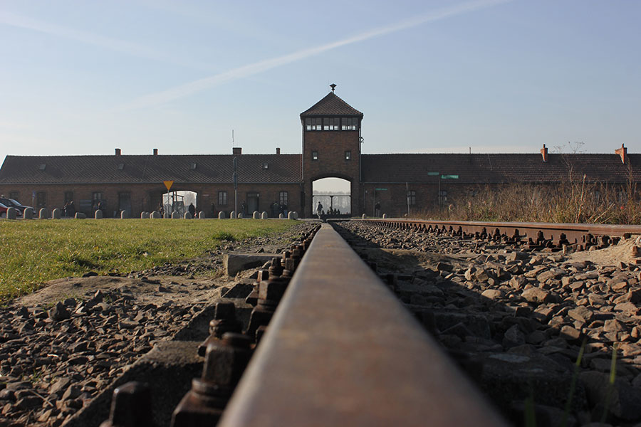 Auschwitz II-Birkenau - the main watch tower