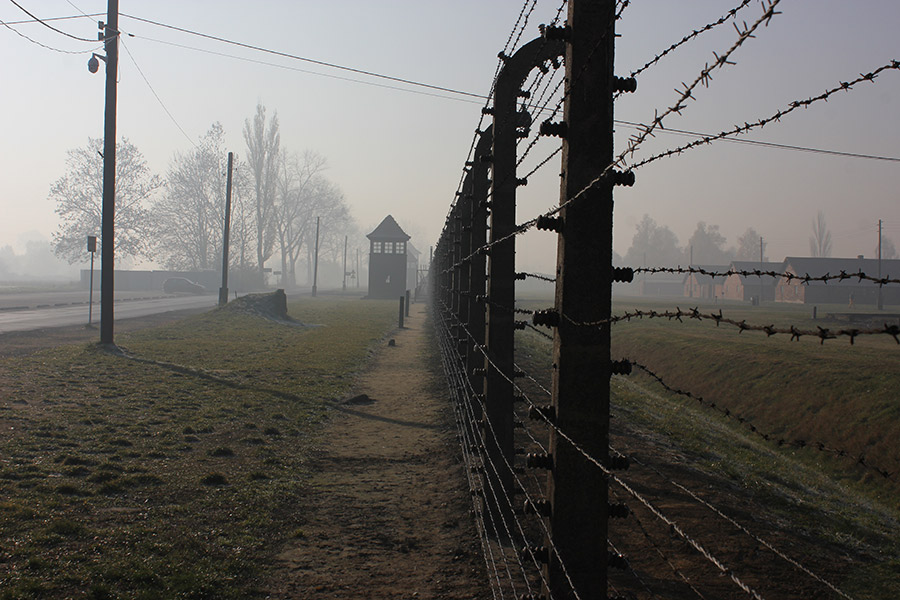 Auschwitz II-Birkenau - the fencing